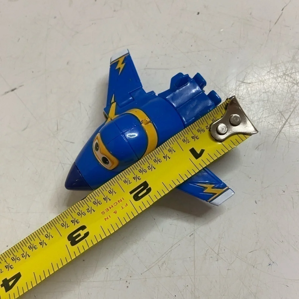 Super Wings Transform-A-Bots Jerome Jet Airplane 3” Action Figure Audley 2014